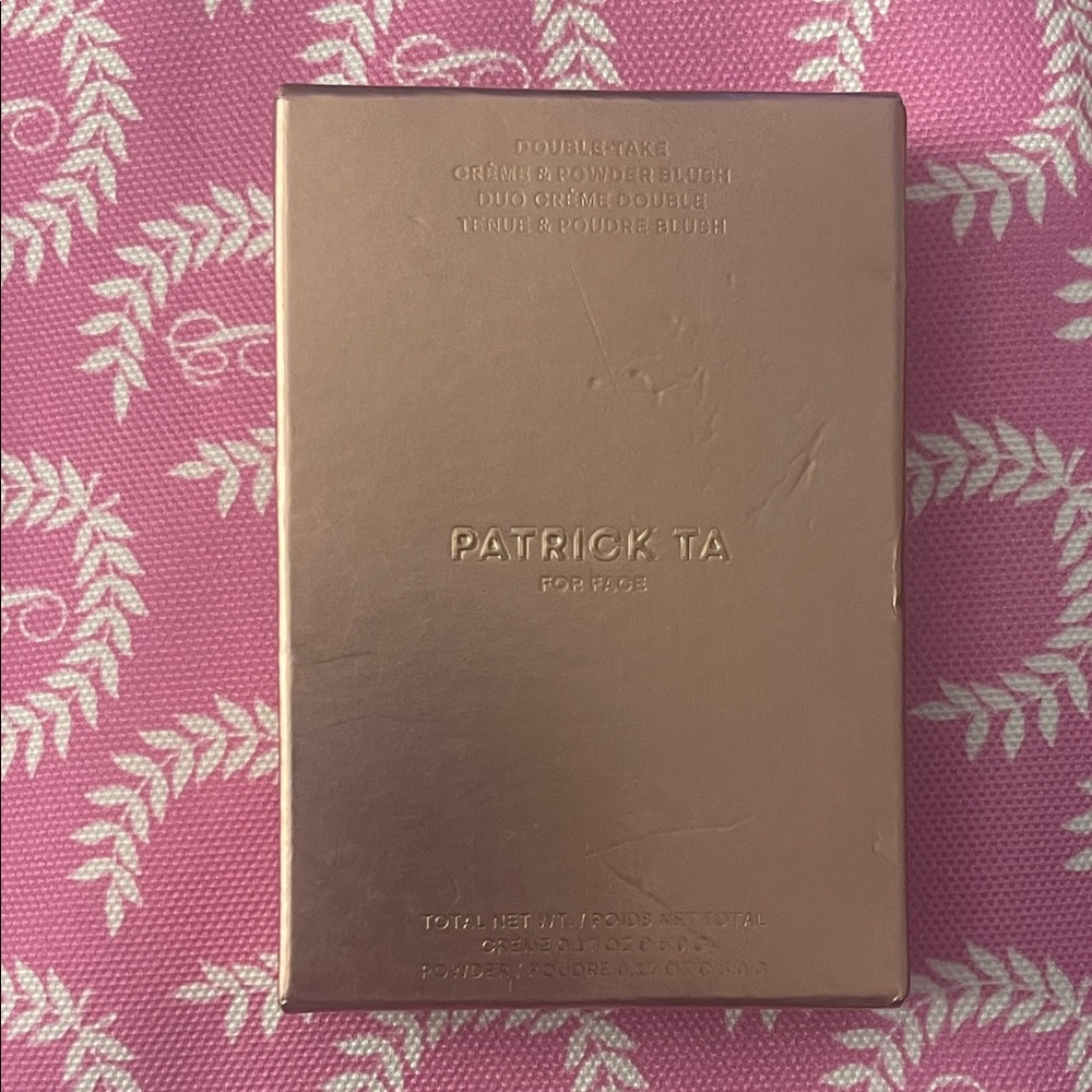 Patrick Ta Double-Take Crème & Powder Blush - Rose Gold